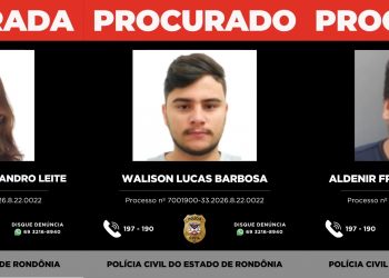 Polícia divulga nomes de foragidos por morte de advogado em RO