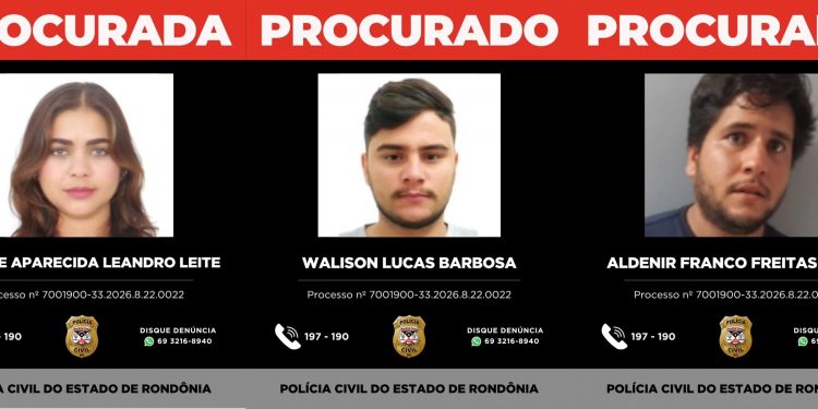 Polícia divulga nomes de foragidos por morte de advogado em RO